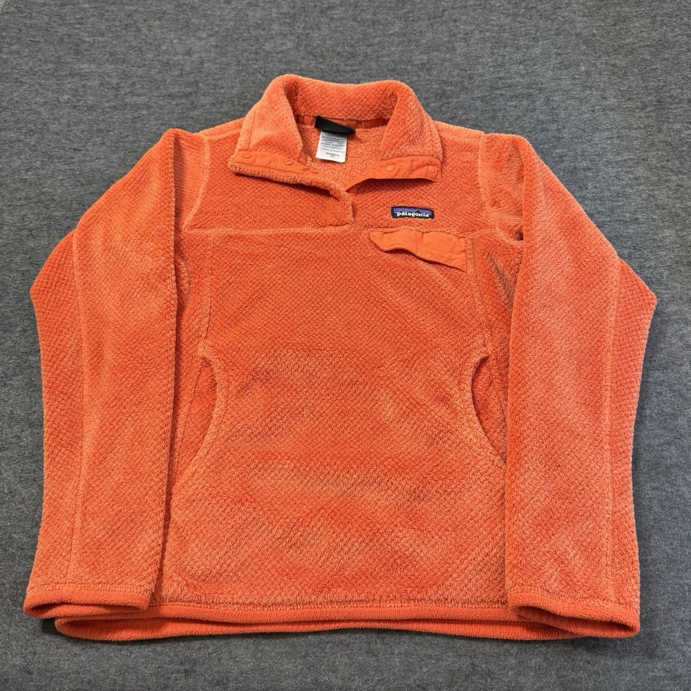 Patagonia Fleece Jacket Womens XS Snap T High Pile Re Tool Pullover Sweatshirt